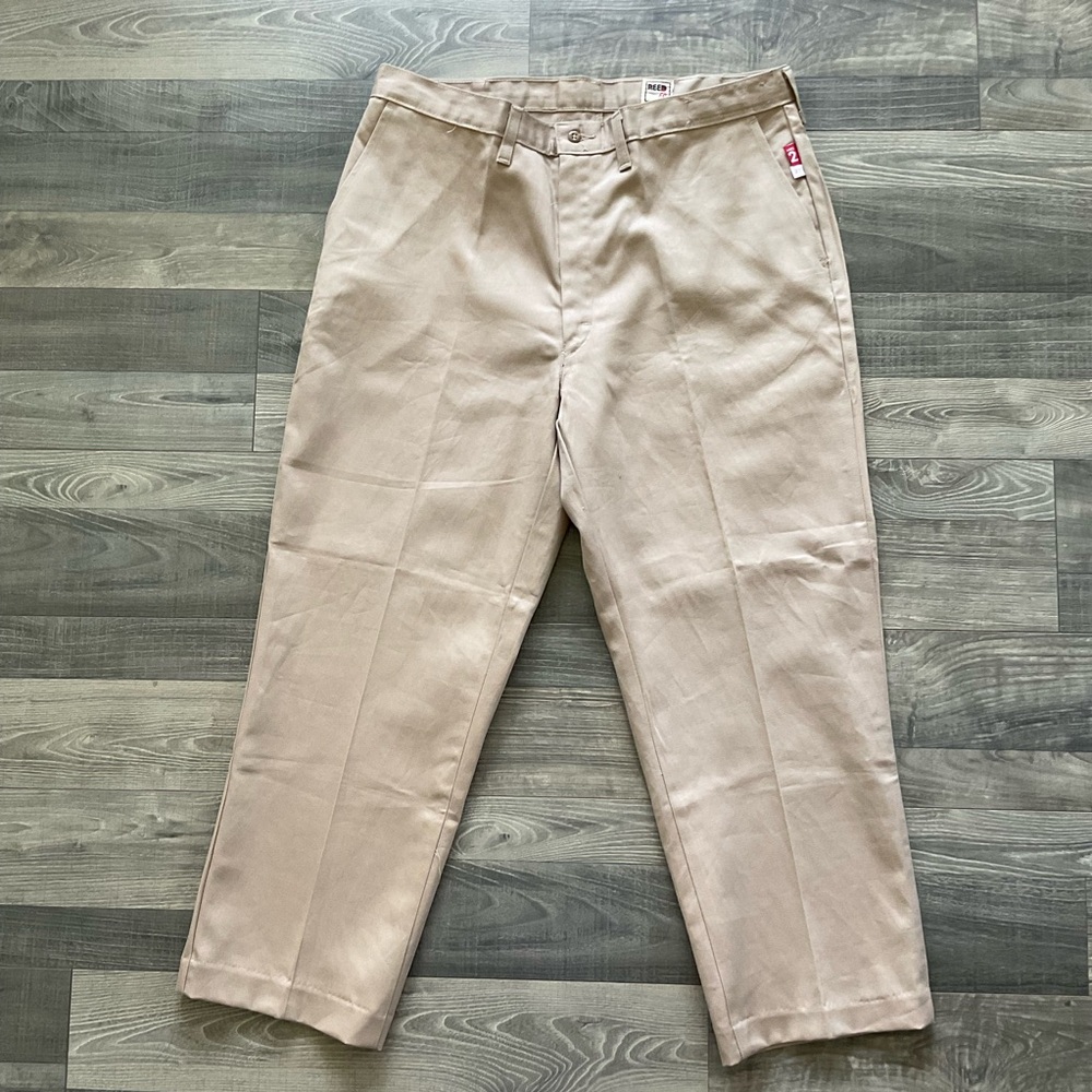 40x28 NEW Reed FR Cotton Pants Men’s Khaki Flame Resistant Category 2 2112 J250Y